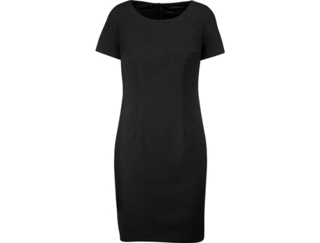 Vestido KARIBAN Manches Courtes Negro (42)