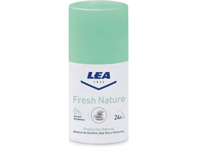 Desodorante LEA Fresh Nature Mineral Alumbre Roll-On (50 ml)