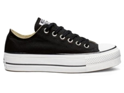 Zapatillas CONVERSE Chuck Taylor All Star Platform Unisex (36 - Negro)