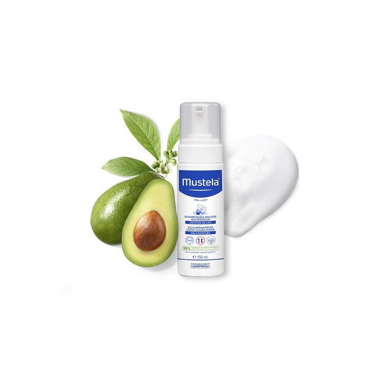 Champú Mousse Recién Nacido, 150 ml - mustela