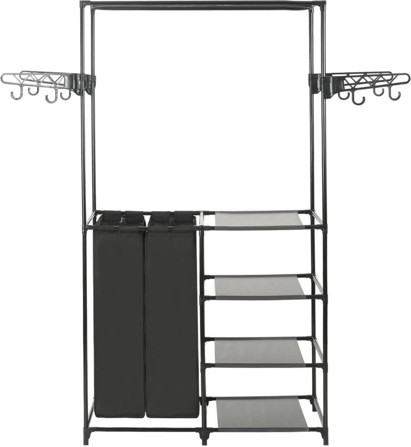 Percha VIDAXL (Acero - 87x44x158 cm)