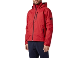 Chaqueta HELLY HANSEN Crew Midlayer Hooded Poliester Hombre (XXL - Rojo)