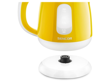 SENCOR SWK 1016YL tetera eléctrica 1 L 1100 W Amarillo