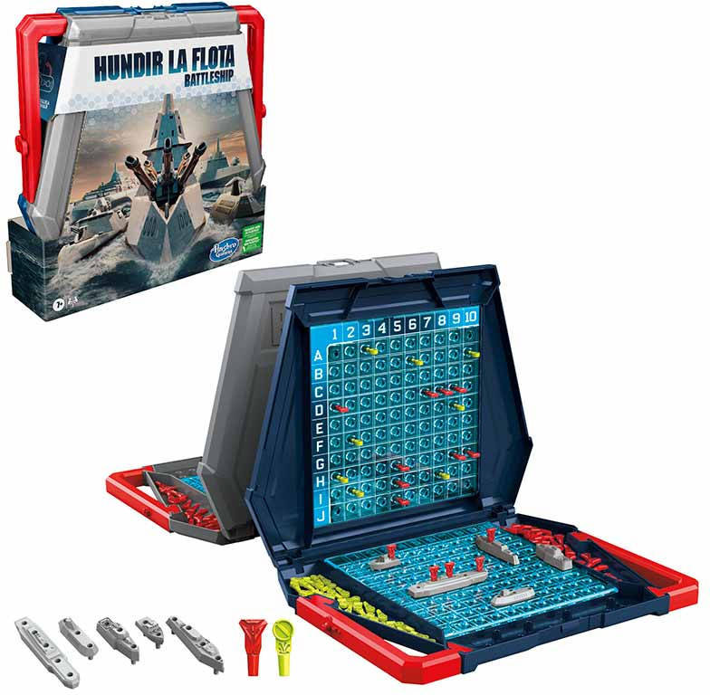 Juego de Mesa HASBRO GAMES Battleship (Edad Mínima: 14)