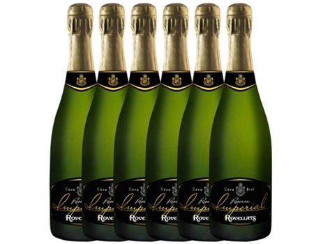 Espumante ROVELLATS Rovellats Imperial Selecció Tinars Brut Cava Reserva (0.75 L - 6 unidades)