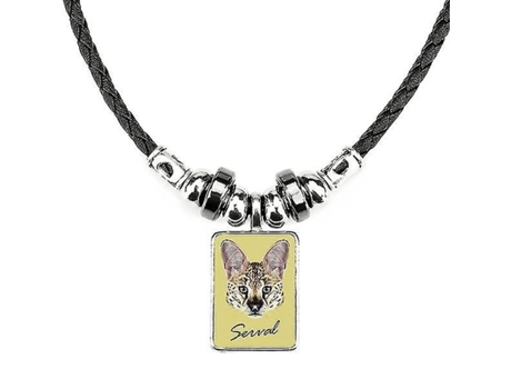 Collar de animales manchados de tierra larga