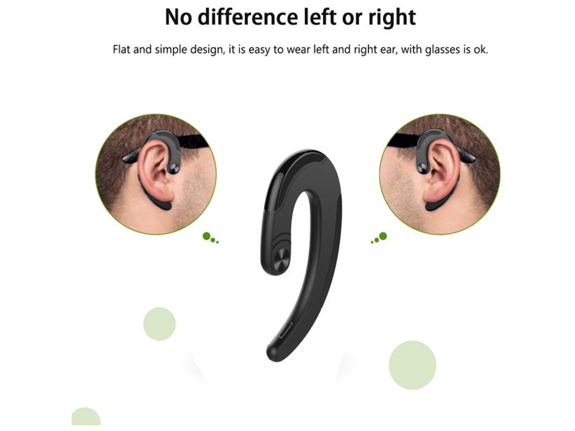 Kit Manos Libres Bluetooth SAMURIIRON Auricular de una oreja con banda para  el cuello Bluetooth