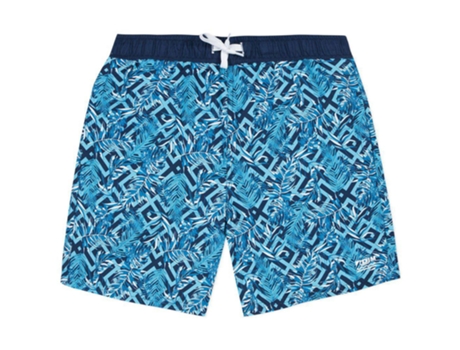 Traje de baño Unisex DIM KIDS Short De Bain Azul para Natacion (10 Años)