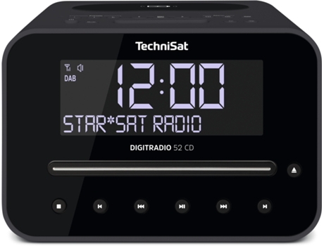 TECHNISAT 0000/3939 Radio Portátil Analógica y Digital Negra