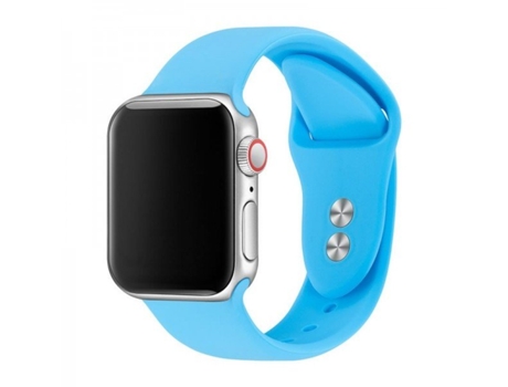 Correa SmoothSilicone para Apple Watch Series 9 Aluminio - 41mm - Azul Cielo