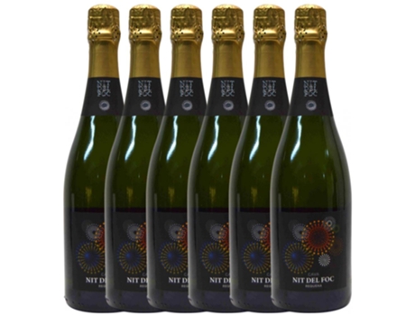 Espumante UNIÓN VINÍCOLA DEL ESTE Unión Vinícola Del Este Nit De Foc Brut Nature Cava (0.75 L - 6 unidades)