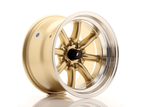 Llanta Japan Racing Jr19 15''X9 Et -13 4X100 4X114,3 Cb 73,1 Gold