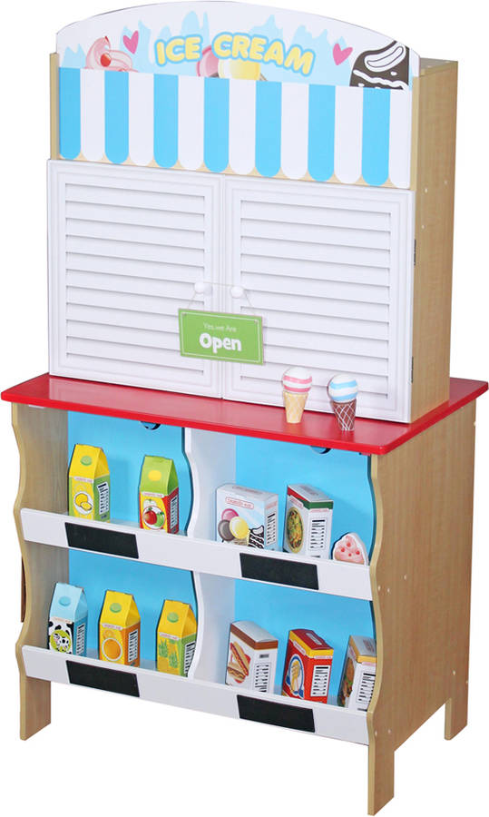 Heladería de Jugar COLORBABY 85290 (Madera - 60x40x109cm)