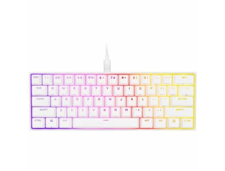 Teclado CORSAIR K65 RGB Mini Azerty Francés Negro