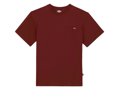 Camiseta de Hombre DICKIES Corta Luray Pocket Rojo (XS)