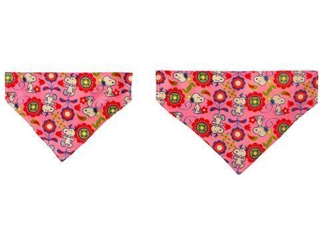 Ropa para Perros ZOOZ PETS Pink Flower Oficial Snoopy (XS-S - Rosa)