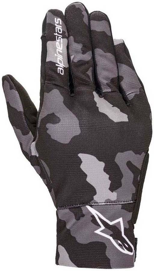 Guantes Unisex Alpinestars reef multicolor para motociclismo xxl de color negro y camuflaje