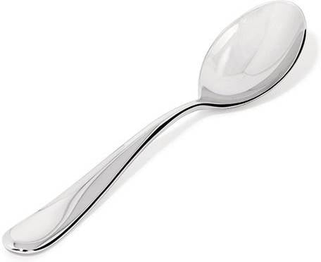 Juego De 6 Cucharas De Sopa ALESSI Nuovo Milano Silver (Gris - Acero Inox - 19.5 cm)