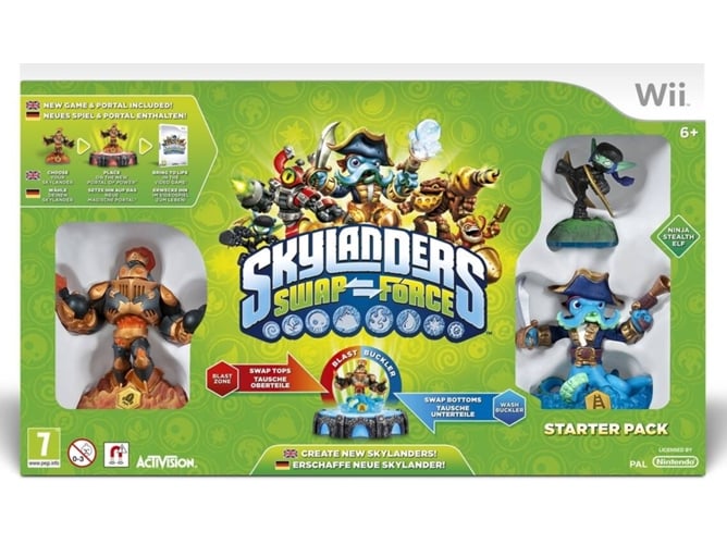 Juego Nintendo Wii Skylanders: Swap Force