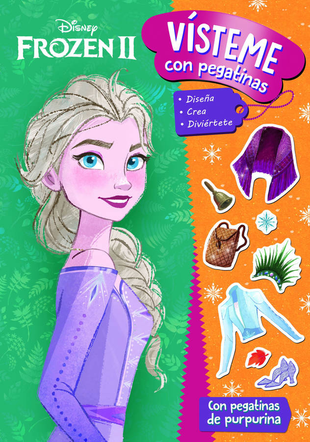 Libro Frozen 2. Vísteme Con Pegatinas de Vários Autores (Español)