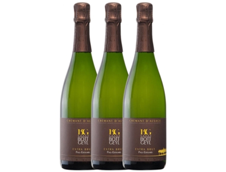 Espumante DOMAINE BOTT-GEYL Domaine Bott-Geyl Crémant Extra Brut Alsace (0.75 L - 3 unidades)