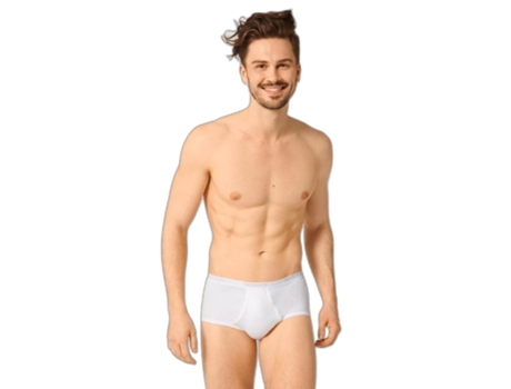 Boxer para Hombre SLOGGI (S - Blanco)