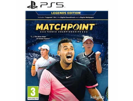 Juego PS5 Matchpoint - tennis