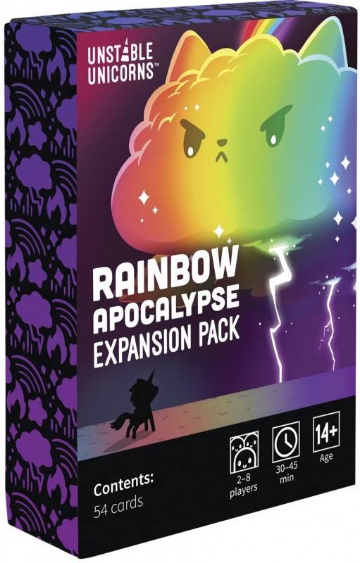 Juego de Cartas BREAKING GAMES Unstable Unicorns - Rainbow Apocalypse Exp. (Edad Mínima: 21)