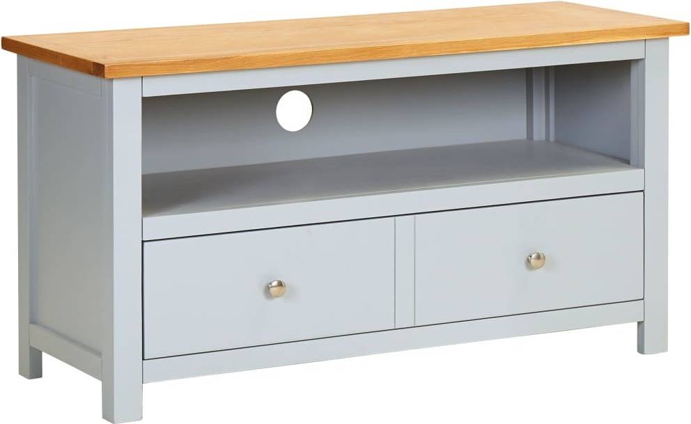 Mueble TV VIDAXL 288631 (90 x 35 x 48 cm - Madera - Gris)