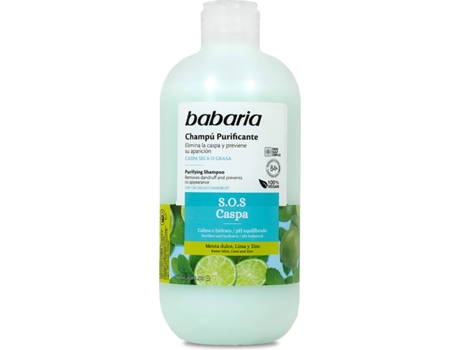 Champú BABARIA Purificante SOS Caspa (500 ml)