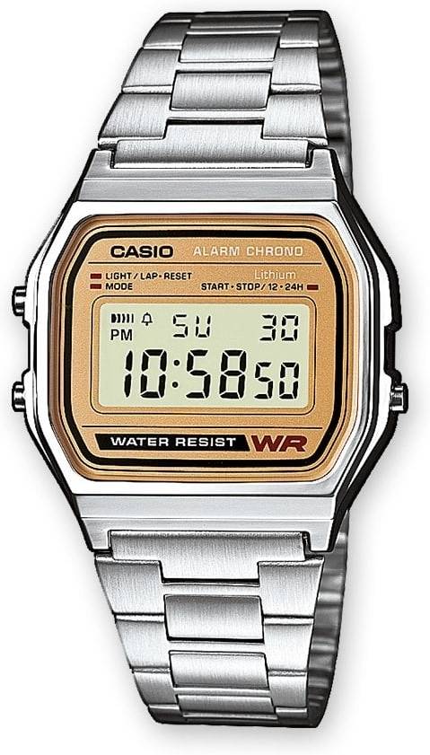 Reloj Digital CASIO Retro Hombre (Acero - Plateado)