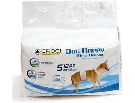 Croci Diadema Para la higiene del perro pañal 12 pc medium 1 unidad 325