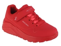 Botas de Niña SKECHERS Uno Lite Rojo (35)