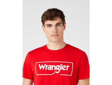 Wrangler Camiseta Manga Curta Frame Logo