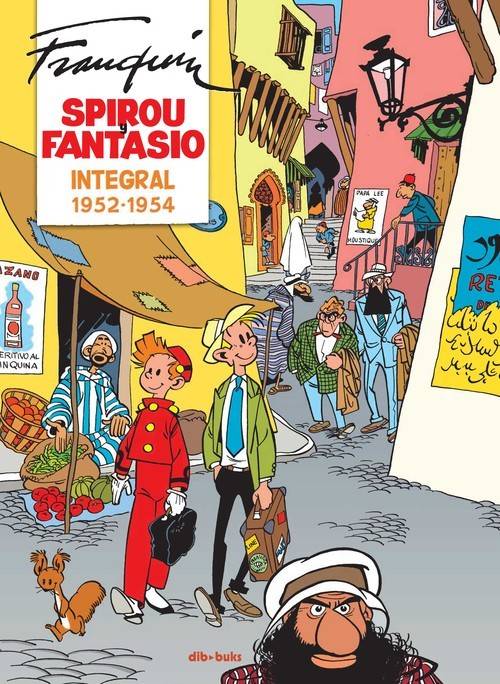 Spirou Y Fantasio integral 3 franquin 19521954 tapa dura libro de