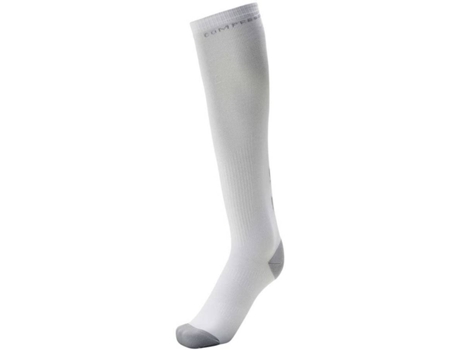 Calcetines para Hombre HUMMEL Elite Compression Blanco para Fútbol (25 - 31 cm)