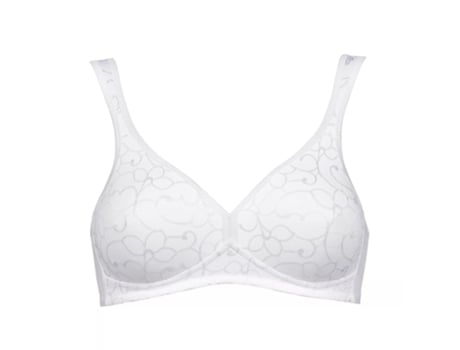 Sujetador de Mujer TRIUMPH Elégant Algodón Blanco (110 cm C)