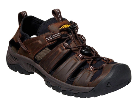 Sandalias KEEN Cuero Hombre (43 - Marrón)