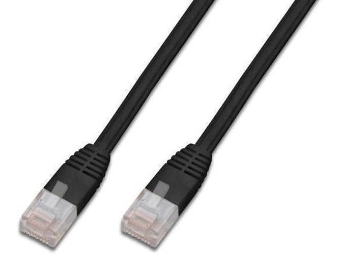 Cable de Red DIGITUS (RJ45 - 2 m - Negro)