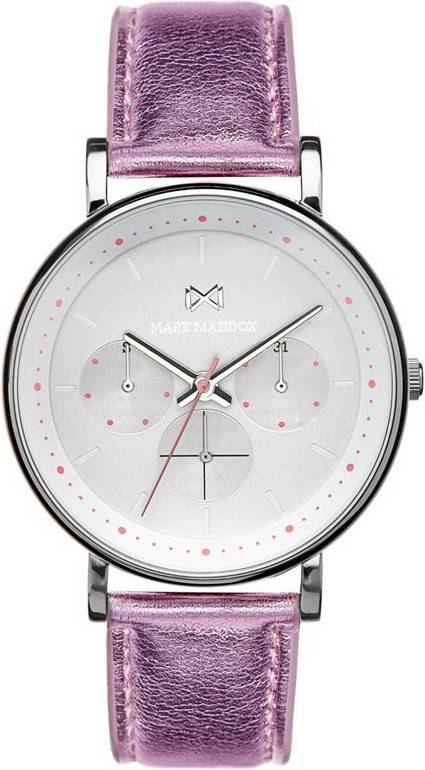 Reloj MARK MADDOX Mujer (Piel - Rosa)