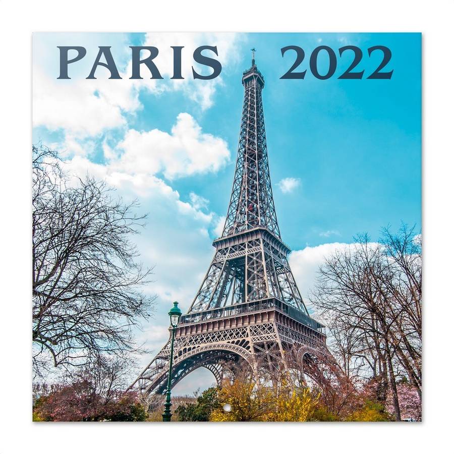 Calendario ERIK EDITORES 2022 30X30 Paris