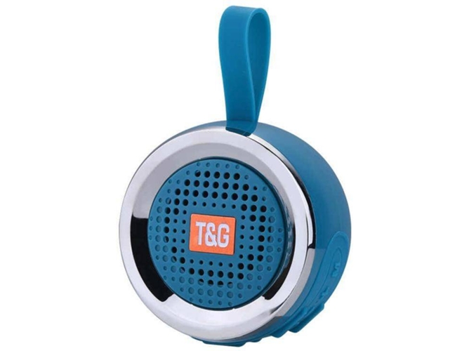 Altavoz Bluetooth RITTEREC TG146 (Azul - 5 W - Alcance: hasta 10 m)