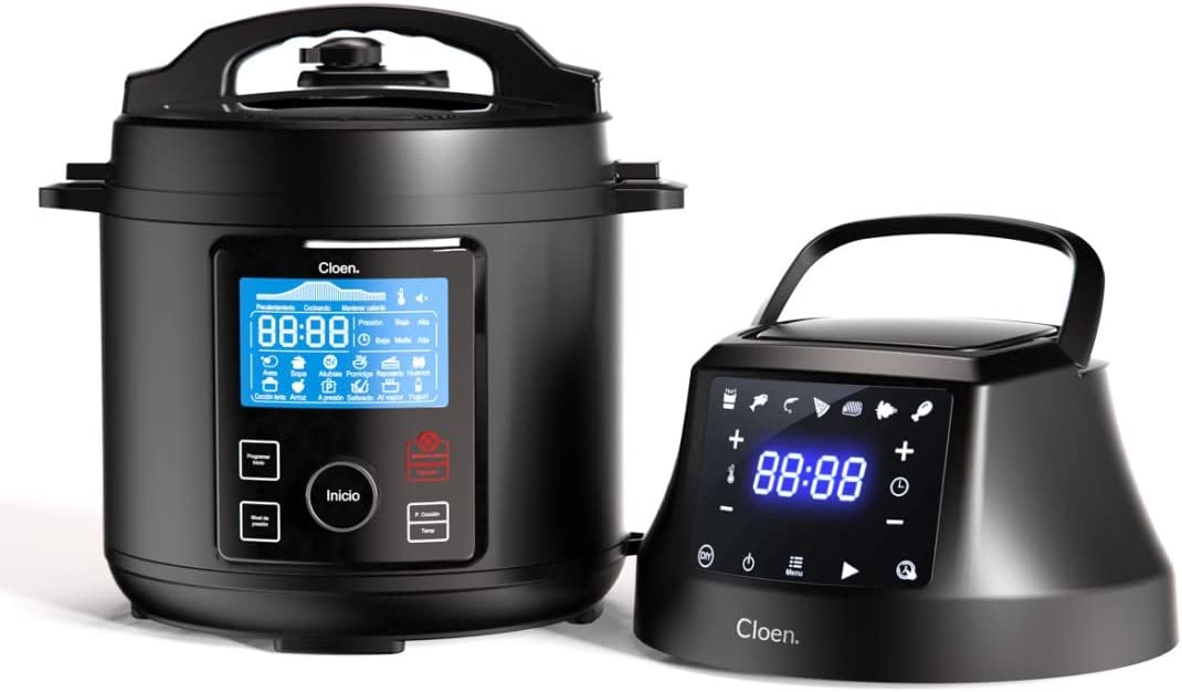 Robot de Cocina CLOEN Foodie Pot (6 L - 1300 W - Negro)