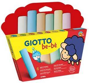 Tiza GIOTTO Be-Be (Multicolor - 6 un)