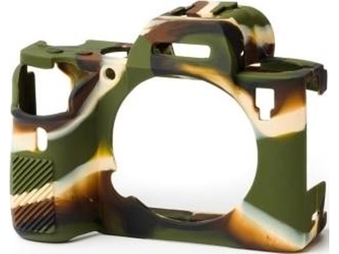 Funda silicona EASYCOVER Sony A9/A7/A73 Camuflaje