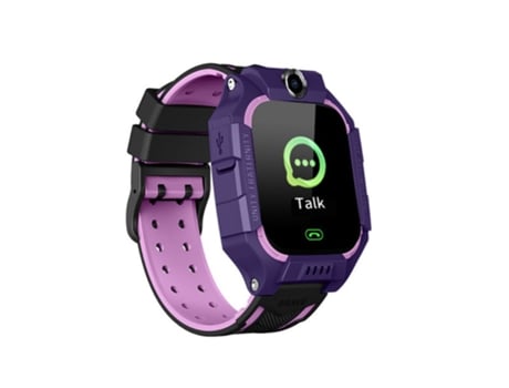 Smartwatch Z6 Kids 1 Pantalla táctil de 44 pulgadas Tarjeta SIM Cámara impermeable Despertador púrpura