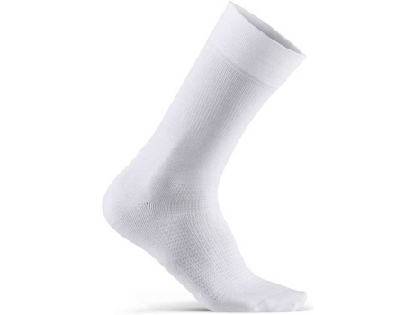 Calcetines para Hombre CRAFT Essence Blanco para Ciclismo (EU 34 - 36)