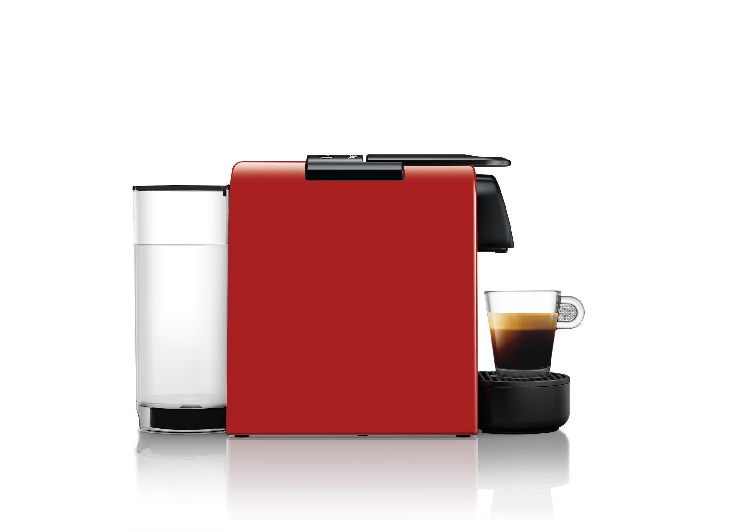 Cafetera de Cápsulas DELONGHI Nespresso Essenza Mini EN85R  Rojo