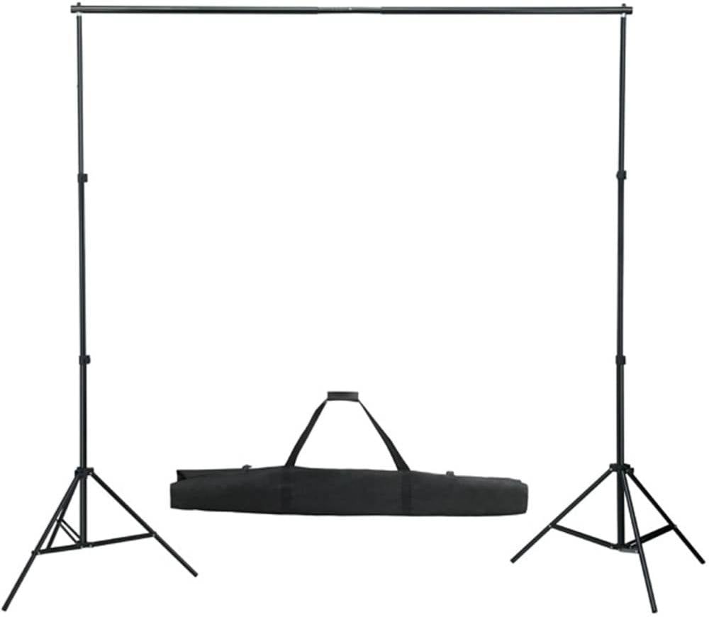 Kit Iluminación de Estudio VIDAXL con Sombrillas, Fondo y Reflector