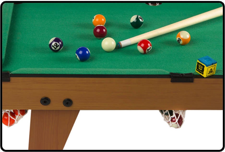 Billar Games Americano madera 62x36x15 cm 5 años colorbaby 62 36 43269